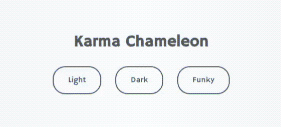 "Karma Chameleon Theme Preview"
